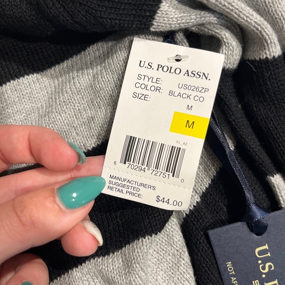 NWT U.S polo assc. Cardigan - Picture 3 of 3